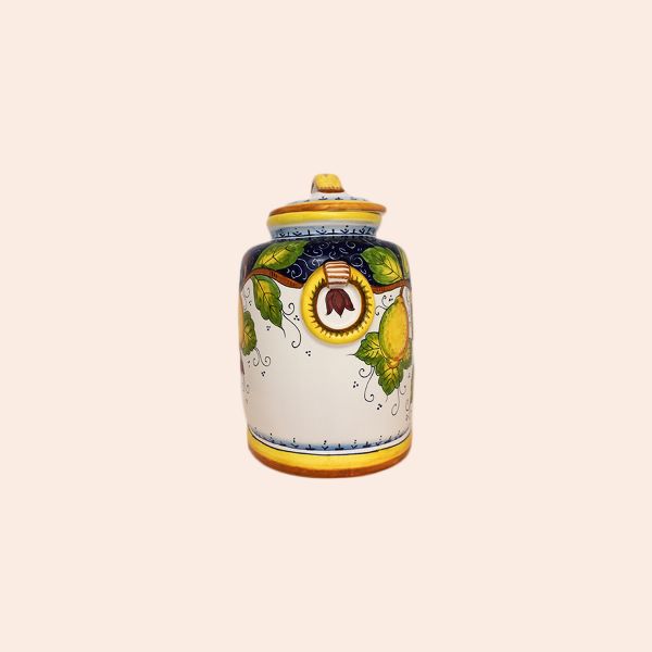 OVAL BISCUIT JAR CM.29H, LIMONI COSIMO